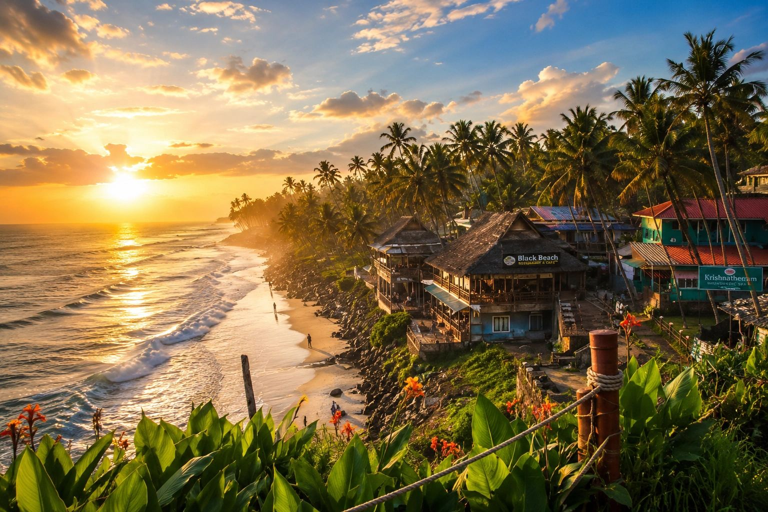 Varkala Cliffs